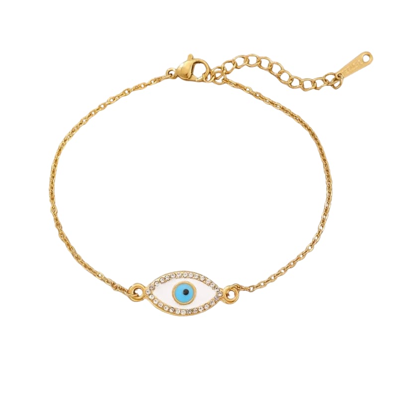 Serenity Eye With Dimond Bracelet