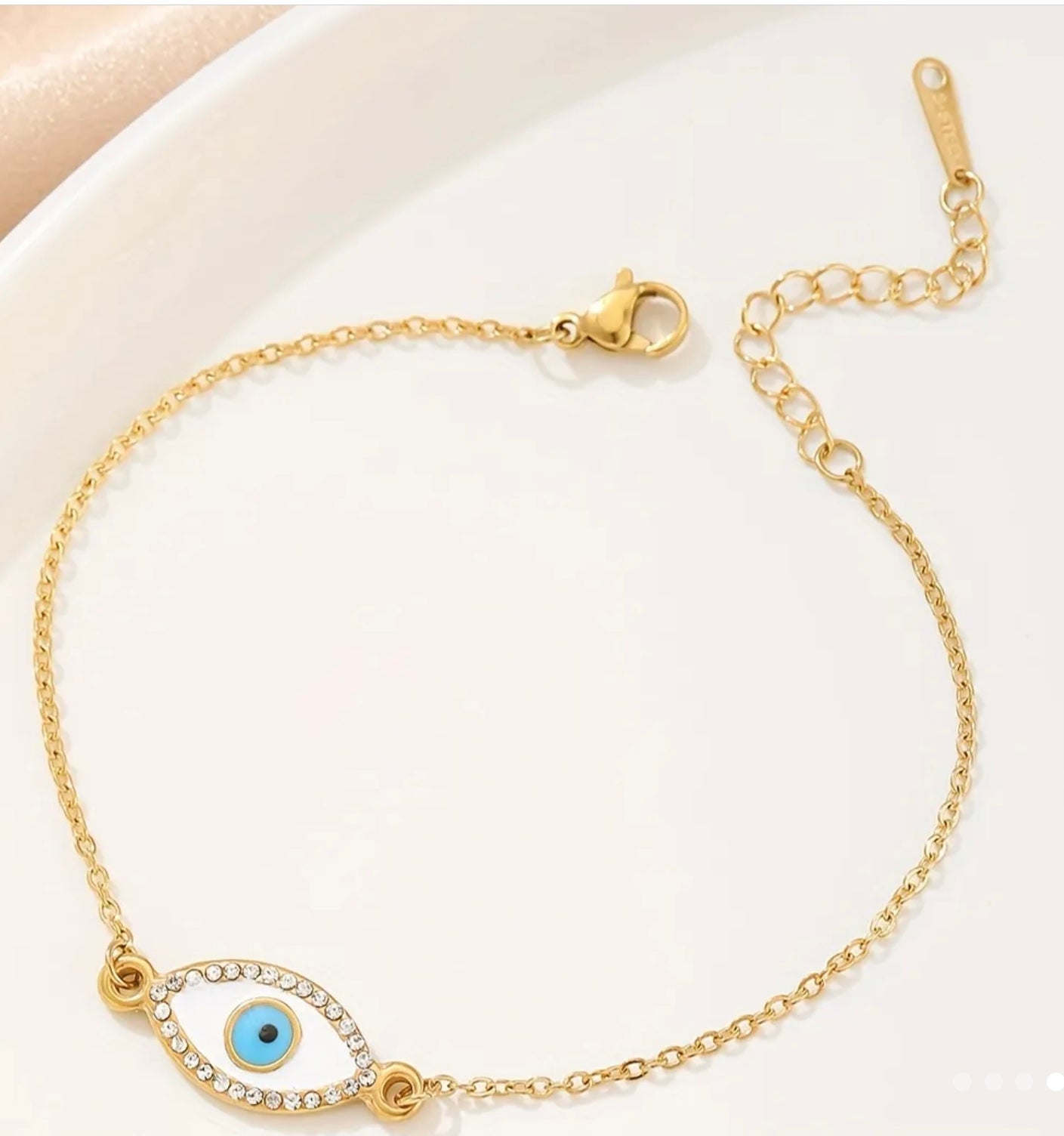 Serenity Eye With Dimond Bracelet