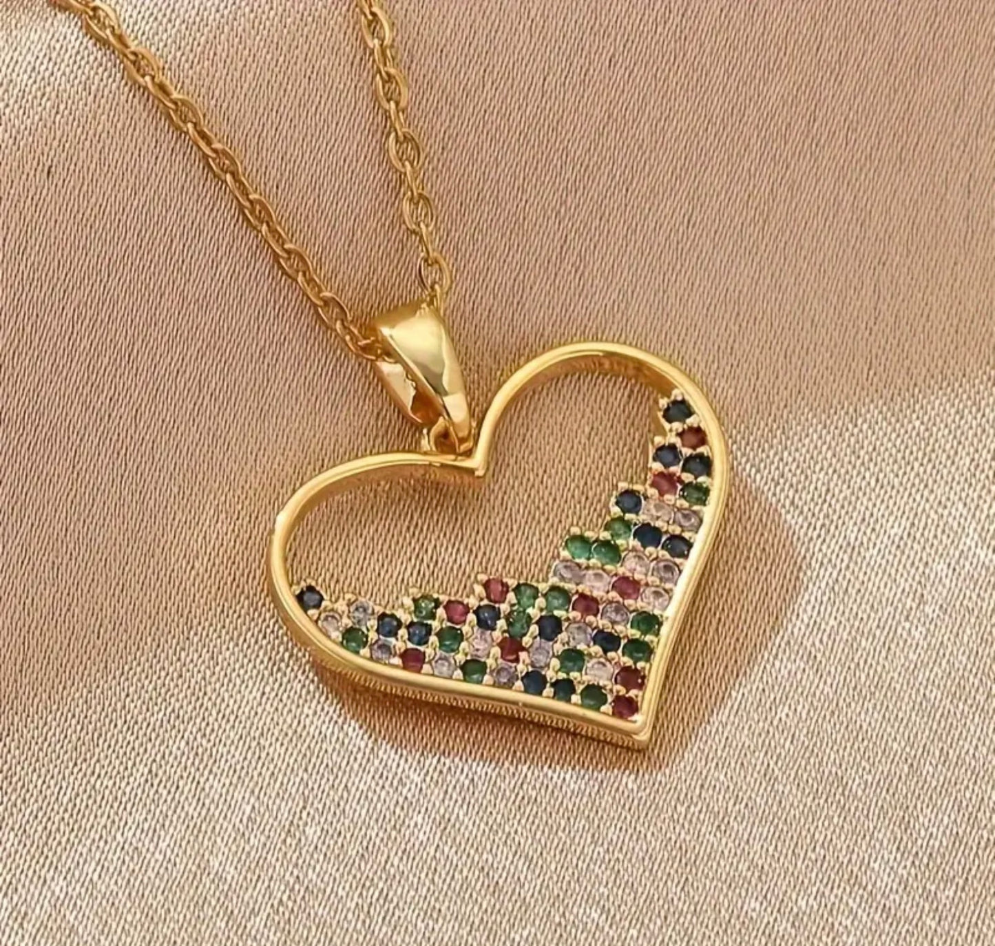 Heart Stone Necklace