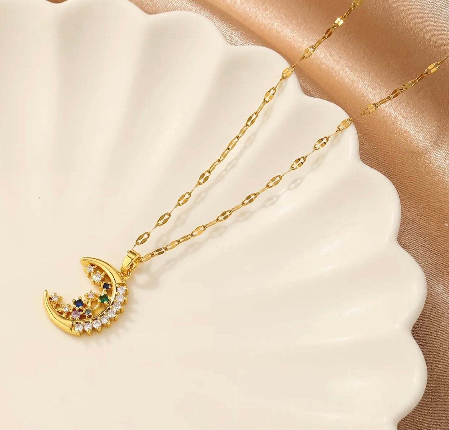 Fly Me to the Moon Necklace