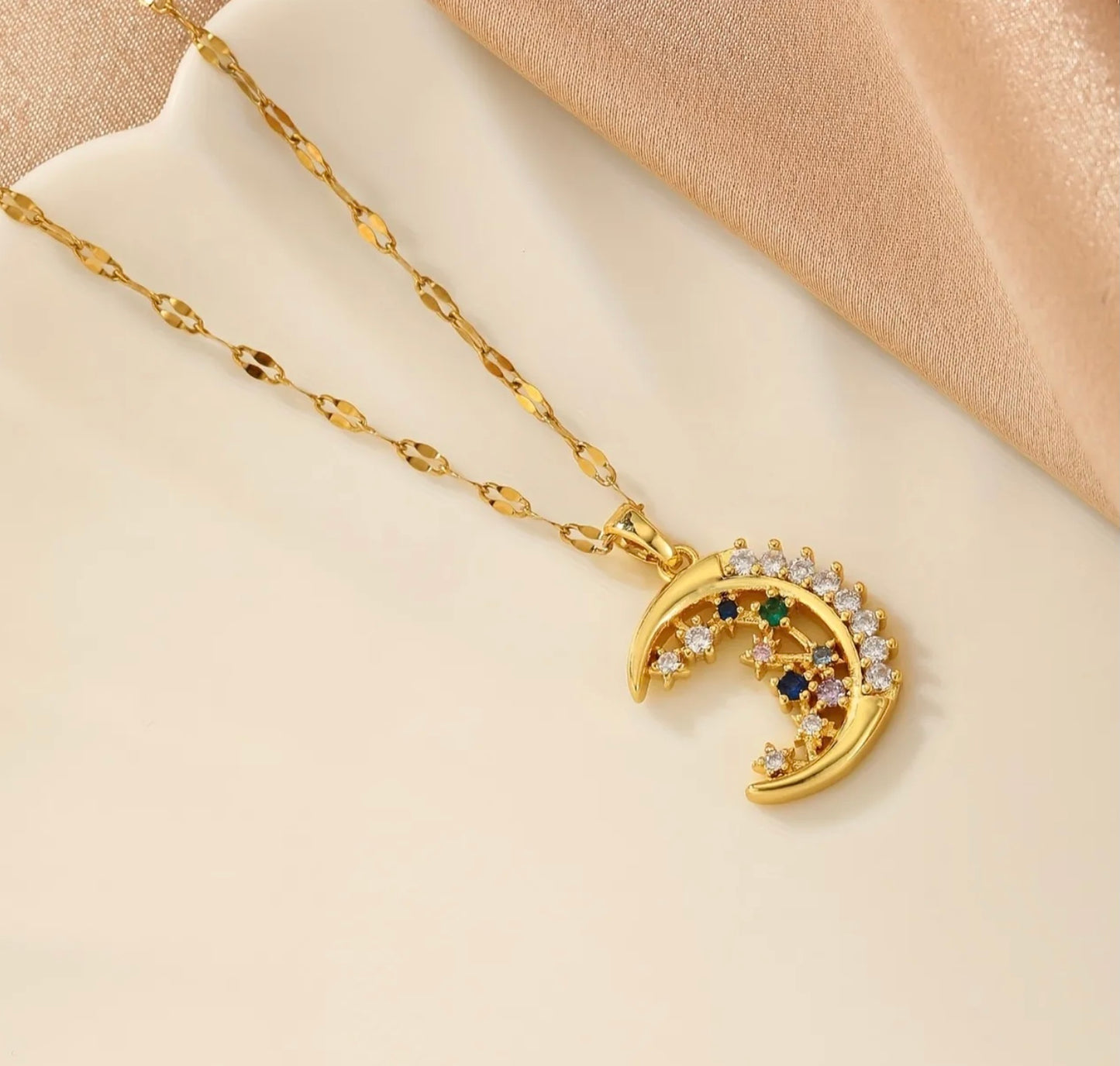 Fly Me to the Moon Necklace