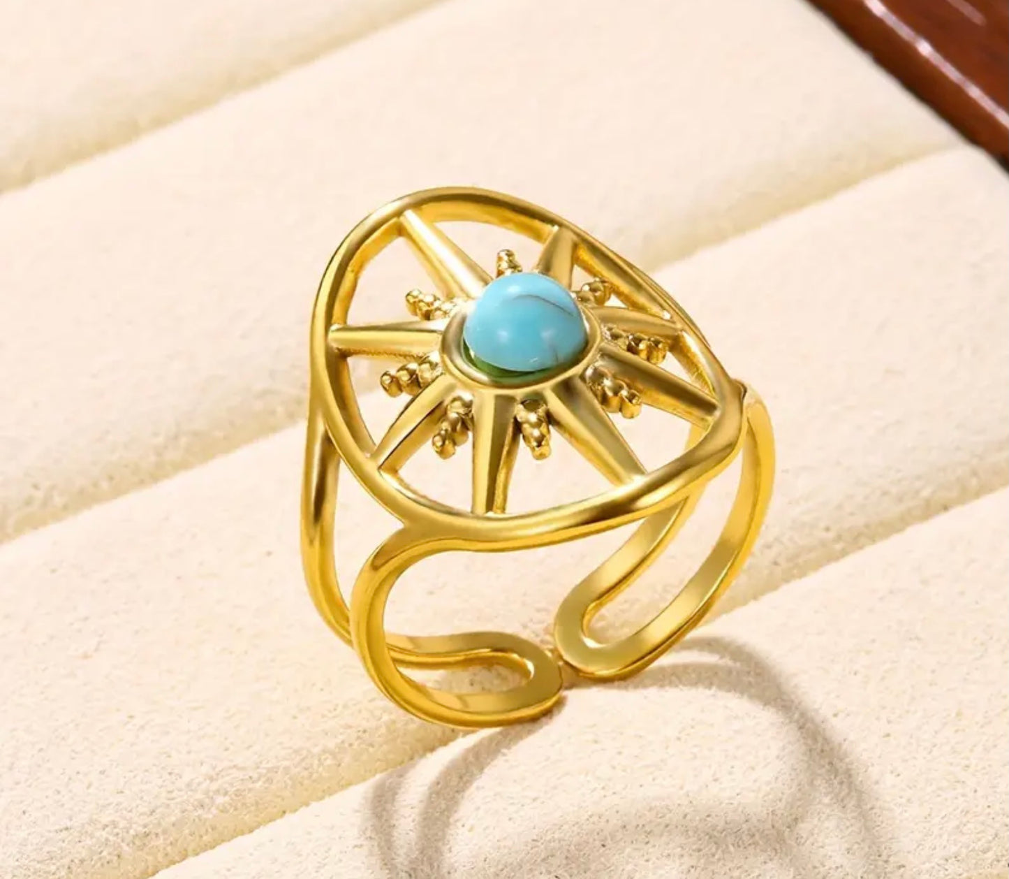 Sun Turquoise Ring