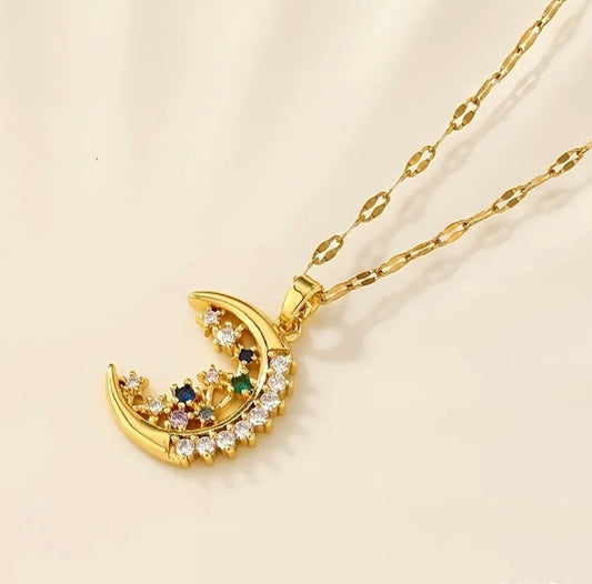 Fly Me to the Moon Necklace