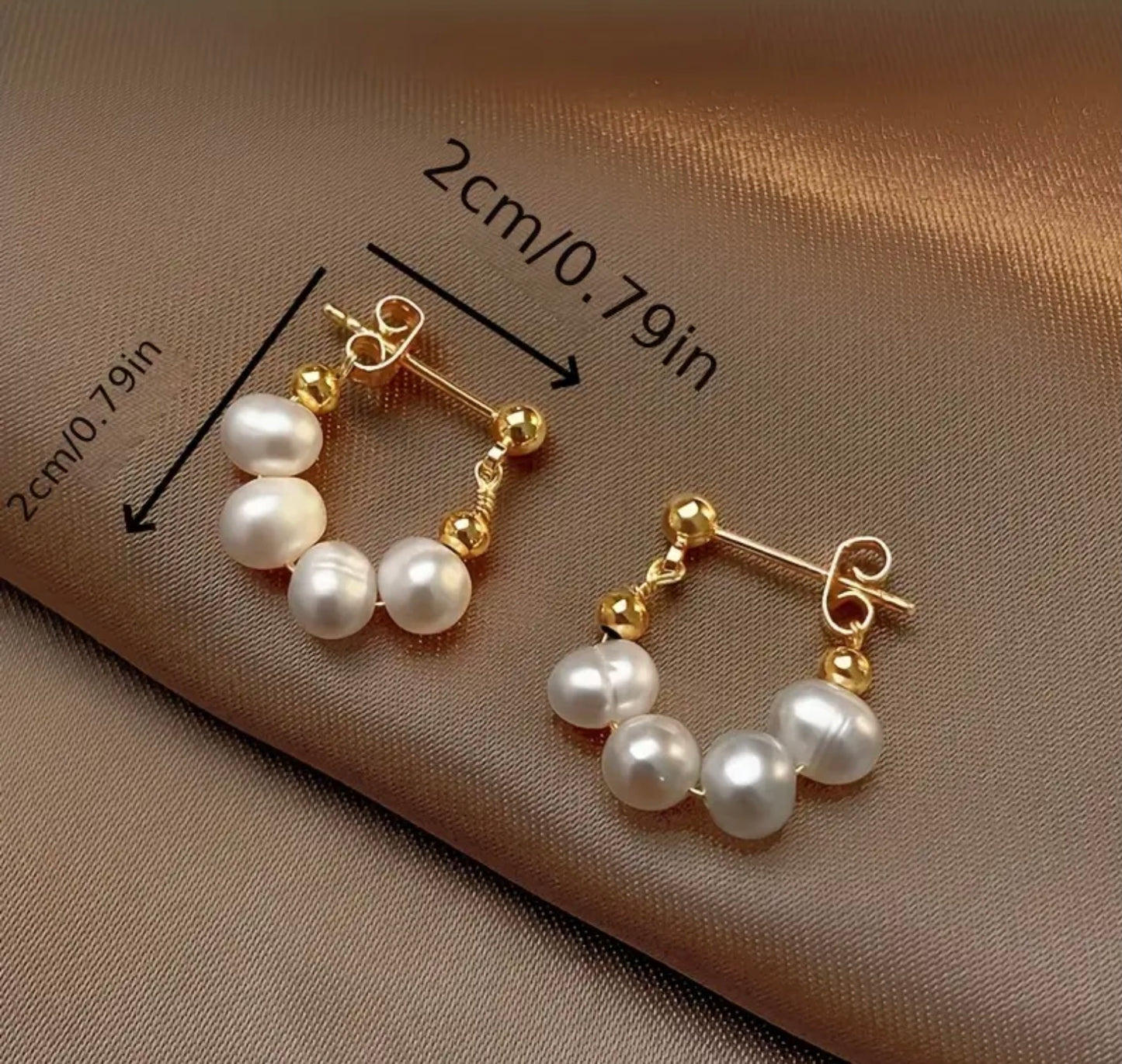 Alpina Snow Pearl Earrings