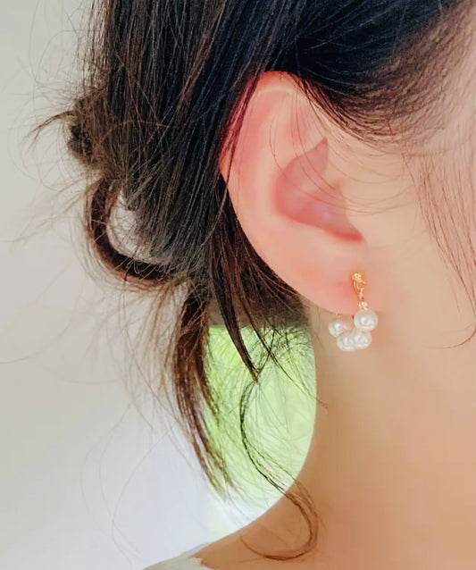 Alpina Snow Pearl Earrings