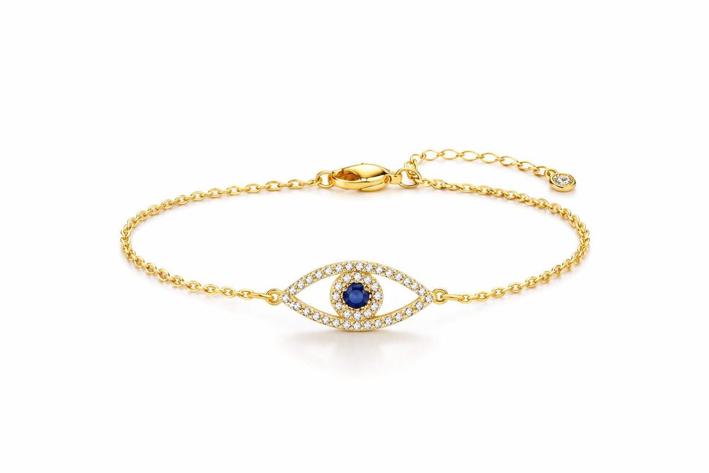 Azure Guardian Eye Bracelet