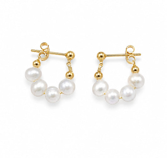 Alpina Snow Pearl Earrings