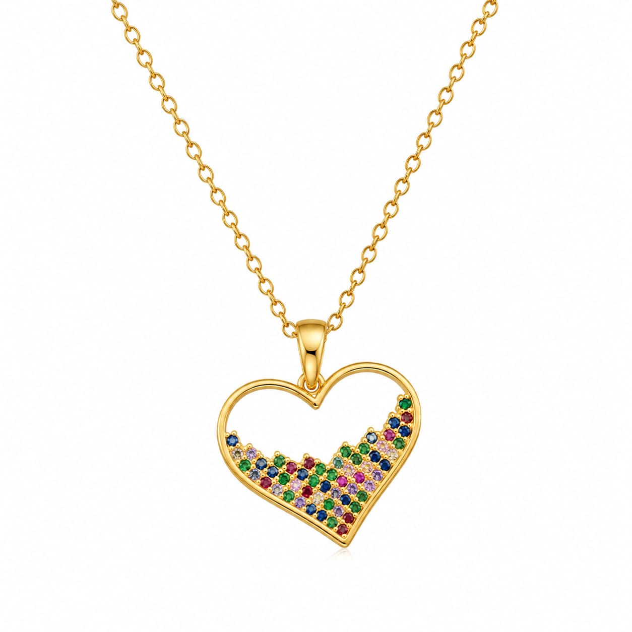 Heart Stone Necklace